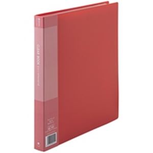 ジョインテックス クリアーブック40P A4S赤10冊 D048J-10RD