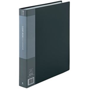 ジョインテックス クリアーブック60P A4S灰10冊 D049J-10GY