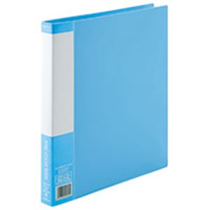 ジョインテックス リング式クリアーブック D051J-10BL 青10冊