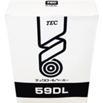 東芝テック レジ用ロール 普通紙 59DLW 40巻