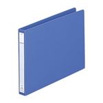 （まとめ買い）LIHITLAB パンチレスファイル F-375-9 B5E 藍 【×10セット】