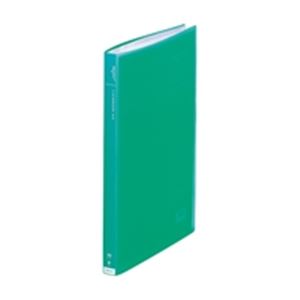 （まとめ買い）LIHITLAB クリヤーブック クリアブック40P G3102-7 A4S グリーン 【×10セット】