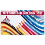 （まとめ買い）三菱鉛筆 色鉛筆880 K88012CP 12色セット 【×5セット】