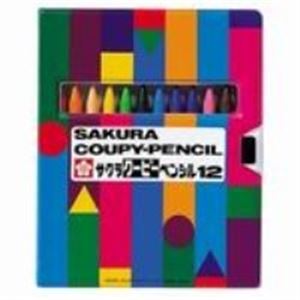 （まとめ買い）サクラクレパス クーピーペンシル FY12R1 Sケース 【×5セット】