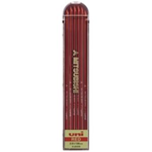 （まとめ買い）三菱鉛筆 ユニホルダー用替芯 ULN.15 赤 6本【×10セット】