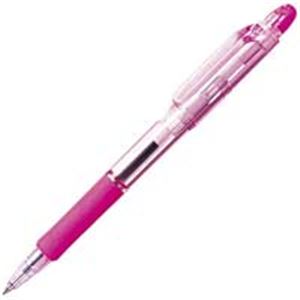 （まとめ買い）ゼブラ ZEBRA ボールペン ジムノック KRB-100-P ピンク 【×30セット】