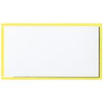 （まとめ買い）西敬 マグネットケース CMC-3 黄 50×90mm 【×20セット】