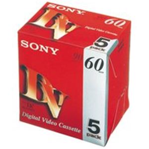 （まとめ買い）SONY ソニー ミニDVC 5DVM60R3 5巻 【×2セット】