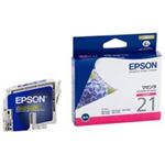 （まとめ買い）エプソン EPSON インクカートリッジ ICM21 マゼンタ 【×4セット】
