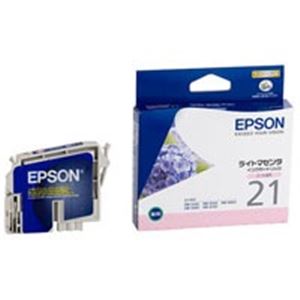（まとめ買い）エプソン EPSON インクカートリッジ ICLM21 ライトマゼンタ 【×4セット】