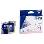（まとめ買い）エプソン EPSON インクカートリッジ ICLM21 ライトマゼンタ 【×4セット】