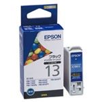 （まとめ買い）エプソン EPSON インクカートリッジ IC1BK13 黒 【×4セット】