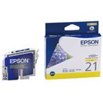 （まとめ買い）エプソン EPSON インクカートリッジ ICY21 イエロー 【×4セット】