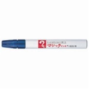 （まとめ買い）寺西化学工業 マジックインキ M500-T3 細書 青 【×30セット】