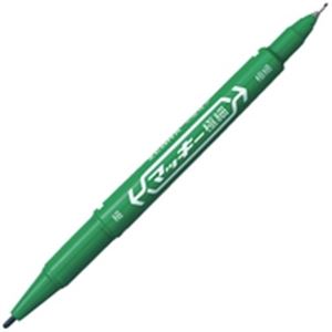 （まとめ買い）ゼブラ ZEBRA マッキー 極細 MO-120-MC-G 緑 【×30セット】