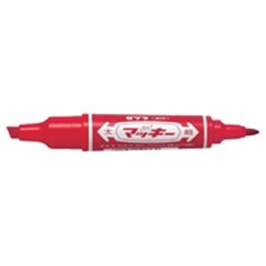 （まとめ買い）ゼブラ ZEBRA ハイマッキー MO-150-MC-R 赤 【×20セット】
