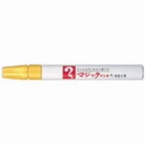 （まとめ買い）寺西化学工業 マジックインキ M500-T5 細書 黄 【×30セット】