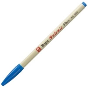 （まとめ買い）寺西化学工業 ラッションペン M300-T3 細字 青 【×40セット】