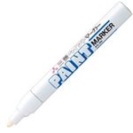 （まとめ買い）三菱鉛筆 ペイントマーカー PX-20.1 中字 白 【×20セット】