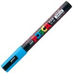 （まとめ買い）三菱鉛筆 ポスカ PC-3M.8 細字 水 【×20セット】