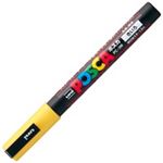 （まとめ買い）三菱鉛筆 ポスカ PC-3M.2 細字 黄 【×20セット】