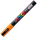 （まとめ買い）三菱鉛筆 ポスカ PC-3M.4 細字 橙 【×20セット】