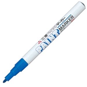 （まとめ買い）三菱鉛筆 ペイントマーカー PX-21.33 細字 青 【×20セット】