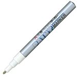 （まとめ買い）三菱鉛筆 ペイントマーカー PX-21.26 細字 銀 【×20セット】