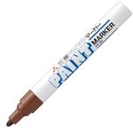 （まとめ買い）三菱鉛筆 ペイントマーカー PX-20.21 中字 茶 【×20セット】