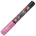 （まとめ買い）三菱鉛筆 ポスカ PC-1M.13 極細 桃 【×20セット】