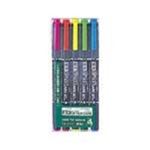 （まとめ買い）ゼブラ ZEBRA 蛍光オプテックスケア WKCR1-5C 5色セット 【×10セット】