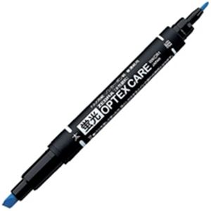 （まとめ買い）ゼブラ ZEBRA 蛍光オプテックスケア WKCR1-BL 青 【×30セット】