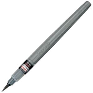 （まとめ買い）ぺんてる 筆ペン XFP5M 中字顔料 【×10セット】