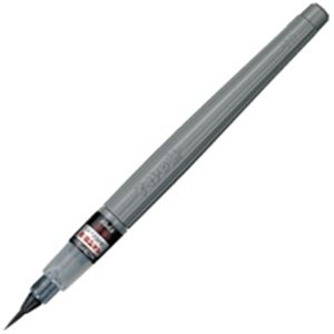 （まとめ買い）ぺんてる 筆ペン XFP5F 極細顔料 【×10セット】