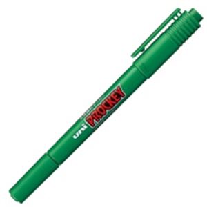 （まとめ買い）三菱鉛筆 プロッキーツイン PM-120T.6 細字 緑 【×30セット】