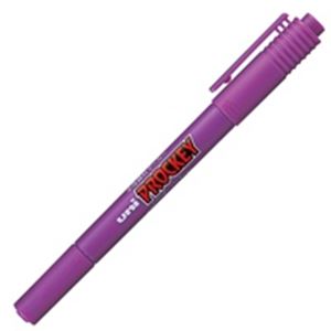 （まとめ買い）三菱鉛筆 プロッキーツイン PM-120T.12 細字 紫 【×30セット】