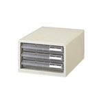 （まとめ買い）プラス レターケース LC-103A A4 浅3 ホワイト 【×2セット】