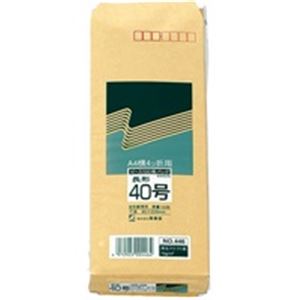 （まとめ買い）高春堂 クラフト封筒 446 長40 100枚 【×10セット】