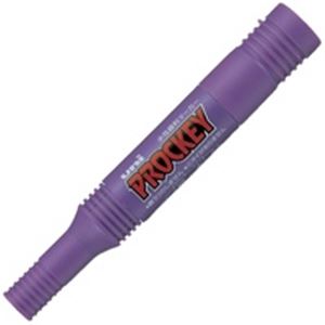（まとめ買い）三菱鉛筆 プロッキー PM150TR.12 太細 紫 【×20セット】