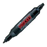 （まとめ買い）三菱鉛筆 プロッキー PM150TR.24 太細 黒 【×20セット】