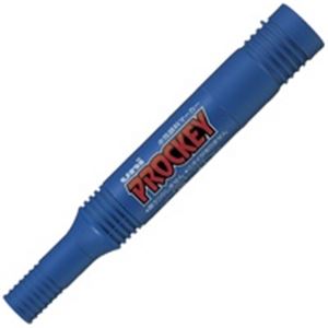 （まとめ買い）三菱鉛筆 プロッキー PM150TR.33 太細 青 【×20セット】