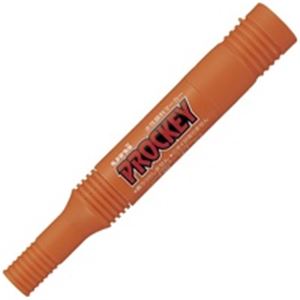 （まとめ買い）三菱鉛筆 プロッキー PM150TR.4 太細 橙 【×20セット】
