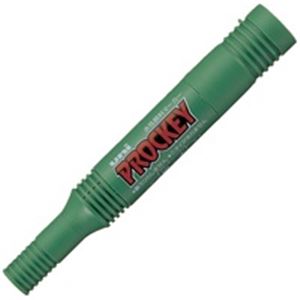 （まとめ買い）三菱鉛筆 プロッキー PM150TR.6 太細 緑 【×20セット】