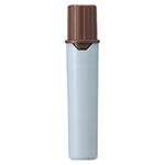 （まとめ買い）三菱鉛筆 プロッキー詰替インク PMR70.21 茶 【×50セット】