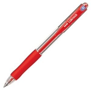 （まとめ買い）三菱鉛筆 ボールペン VERY楽ノック SN10005.15赤 【×30セット】