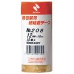 （まとめ買い）ニチバン 紙粘着テープ 208-12 12mm×18m 10巻 【×5セット】