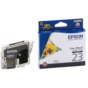 （まとめ買い）エプソン EPSON インクカートリッジ ICBK23 黒 【×4セット】