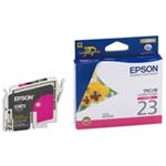 （まとめ買い）エプソン EPSON インクカートリッジ ICM23 マゼンタ 【×4セット】