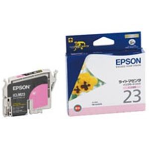 （まとめ買い）エプソン EPSON インクカートリッジ ICLM23 ライトマゼンタ 【×4セット】