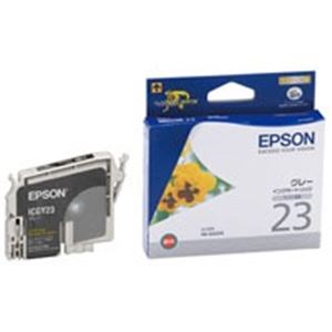 （まとめ買い）エプソン EPSON インクカートリッジ ICGY23 グレー 【×4セット】